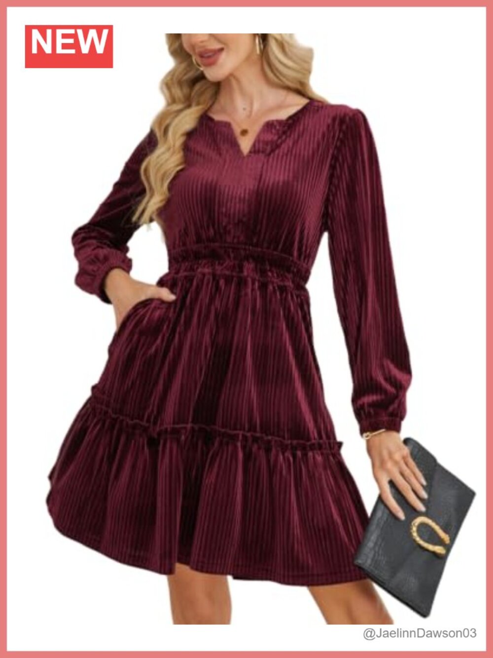 Jayscreate Women's Semi Formal Cocktail Velvet Mini Dress